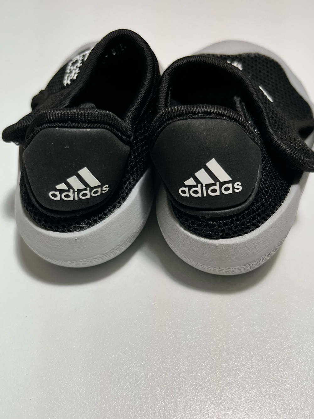 adidas Kids Black and Gray Slip-On Water Shoes - Picture 2 of 4